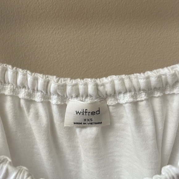 Wilfred White Tank, Size XXS - Picture 2 of 3